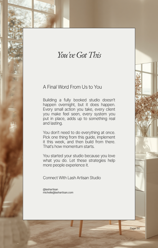 The Booked and Retained Studio Manual